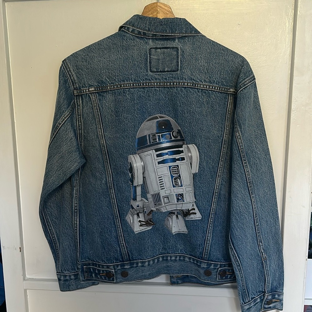 Levis X Star Wars Collaboration. Limited Edition. Denim Trucker Jacket - Picture 2 of 3